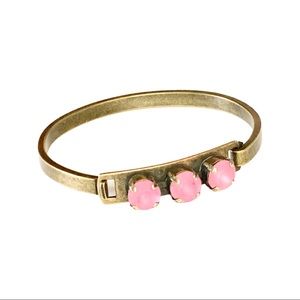 Baby Girl Swarovski Three Setting ID Bracelet
